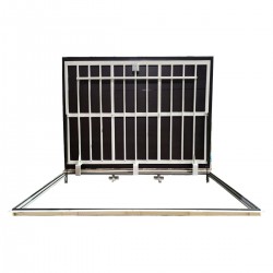 Floor Stainless steel 90 cm x 100 cm "H" access door for indoor and outdoor