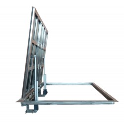 Floor Stainless steel 80 cm x 110 cm access door for indoor and outdoor